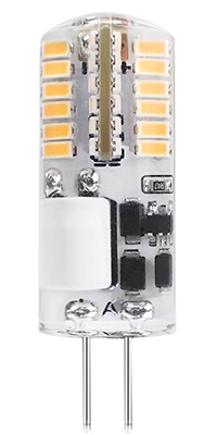 Able 48SMD 3014 2W 150Lm Silicone AC/DC12V G4 Light Bulb Led