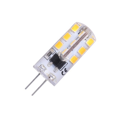 Able 24SMD 3014 1.24W 93Lm Silicone AC/DC12V G4 Bulb