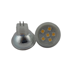 Able No Flicker Ra80 1W 6SMD 5050 100Lm 10-30V DC MR11 Led Spotlight MR11