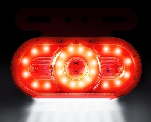 Able 72SMD 2835 8W 12-24V Led Clearance Lights Trucks Lights Led Tailer Light For Truck