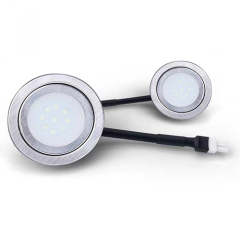 Able Stain Steel 12V DC 68mm Round Cooker Hood Led Light Wardrobe Cabinet Light