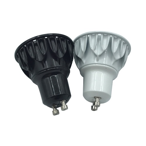 Able High Quality Ra92 3W 5W 24D 12V 85-265V COB Aluminum GU10 Spotlight Bulbs for Hotel