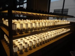 Able No Flicker Ra80 9W 1200Lm 10-30V DC E14 E27 B22 Led Corn Bulbs
