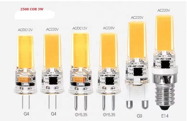 Able 230V 260-280Lm Silicone 3W Ra80 2508 COB G4