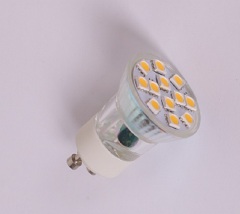 Able No Flicker Ra80 2W 12SMD 5050 220Lm 230V DC GU11 Led 35mm Mini GU10 Led