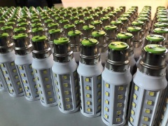 Able No Flicker Ra80 6W 35SMD 650Lm 10-30V DC E14 E27 B22 Led Corn Light