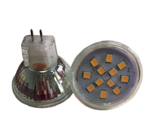 Able No Flicker Ra80 2W 12SMD 2835 220Lm 230V MR11 Led Bulb