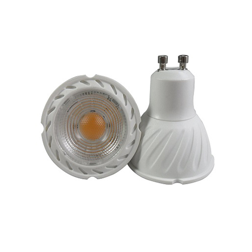 Able 2835SMD 6.3W 38° 90-260V Aluminum Coated Plastic GU10 Led Bulb Light
