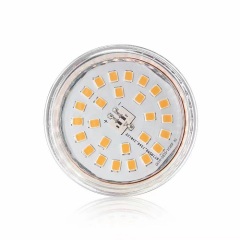 Able Newest ERP A Grade 2.5W 450Lm 180Lm/W 175-265V High Bright Glass GU10 Led Bulb