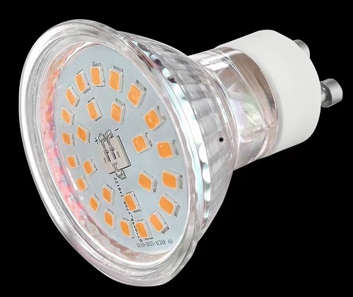 Able Newest ERP A Grade 2.5W 450Lm 180Lm/W 175-265V High Bright Glass GU10 Led Bulb