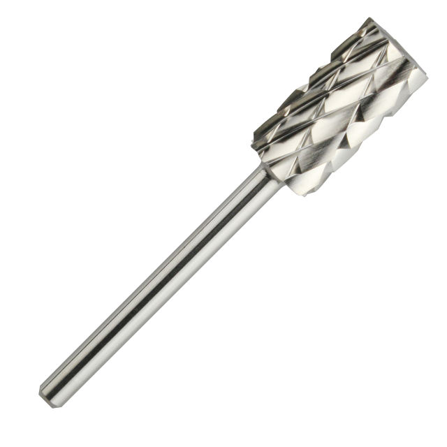 C & I Nail Drill Bits, Large Barrel, Flat Top, E File for Nail Drill Machine, to Quick Remove Nail Gels