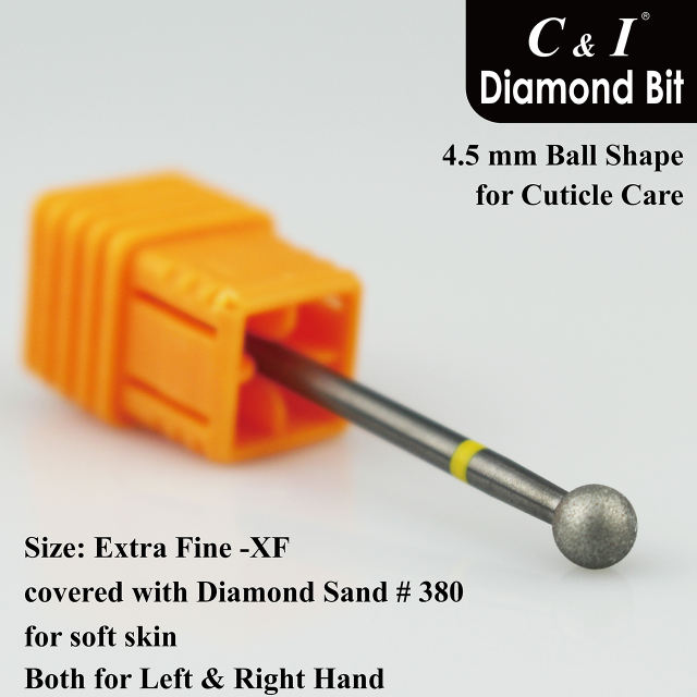Diamond Nail Drill Ball Shape Head