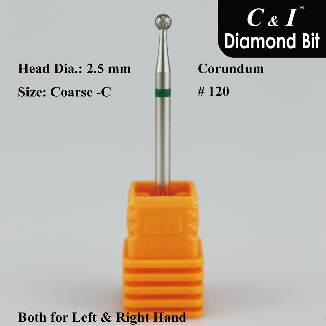 Diamond Nail Drill Ball Shape Head