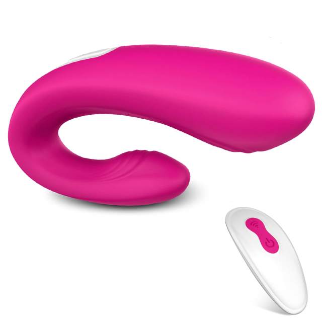 Rechargeable Clitoral & G-spot Vibrator, Waterproof Couples Vibrator with 9 Powerful Vibrations, Wireless Remote Control Clitoris G Spot Stimulator Adult Sex Toy for Women Solo Play or Couples Fun