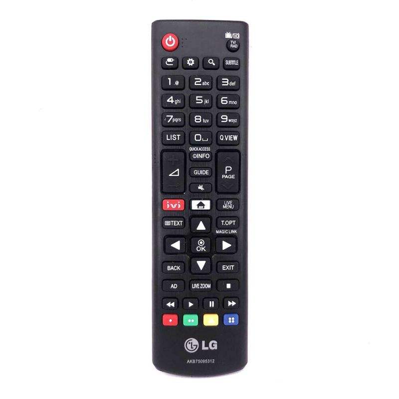LG  AKB75095312 TV replacement remote control