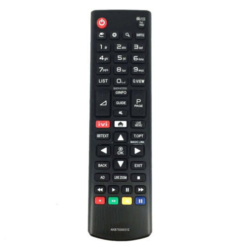 LG  AKB75095312 TV replacement remote control