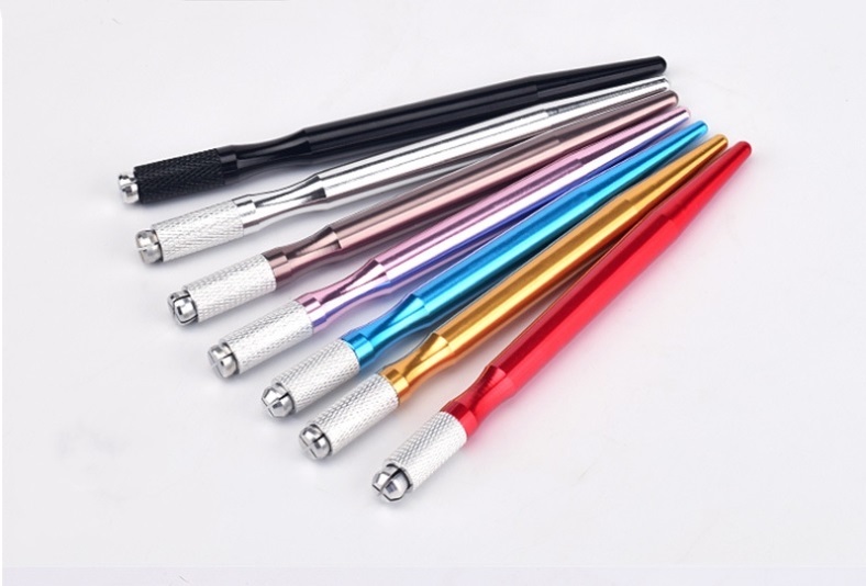Single Sided Microblading Pen Microblading Hand Tools with Individually Packaging for Eyebrow Lip Eyeliner