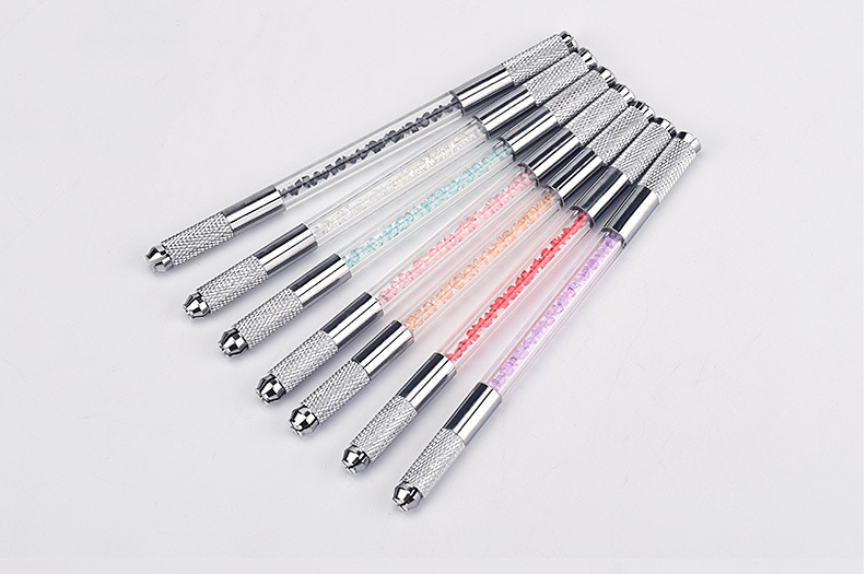 Multi-colors Double Sided Microblading Handles Individually Packaged for Microblades