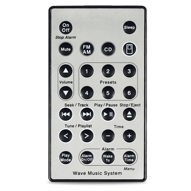 Bose Wave Music System Audio System AWRCC2 replacement remote control