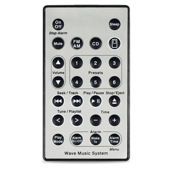 Bose Wave Music System Audio System AWRCC5 replacement remote control