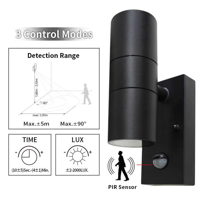 Outdoor LED Wall Light AS-WL-S01-Asiatronics Set Lighting