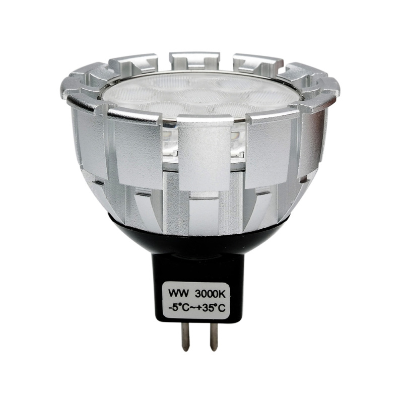 Aluminum PMMA 6W 550lm LED MR16 AS-MR16-S05-Asiatronics Set Lighting