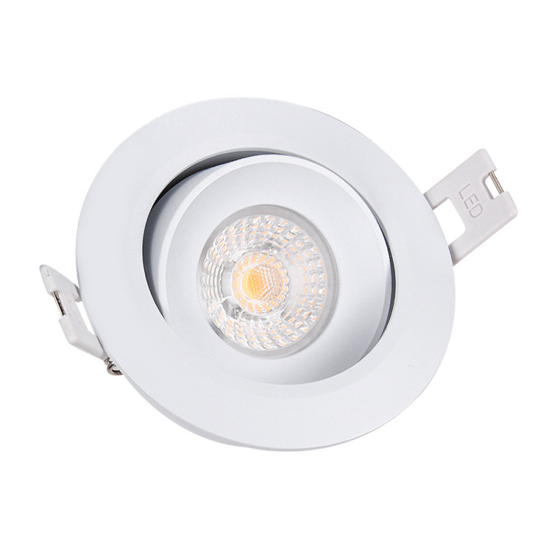 Aluminum C2508 COB Dimmable LED Downlight Ceiling Light AS-CL-S03-Asiatronics Set Lighting