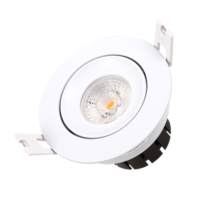 Aluminum C2508 COB Dimmable LED Downlight Ceiling Light AS-CL-S03-Asiatronics Set Lighting