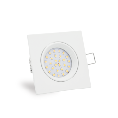 4W 400lm Square Aluminum Dimmable LED Downlight AS-4-4-DIM-Asiatronics Set Lighting