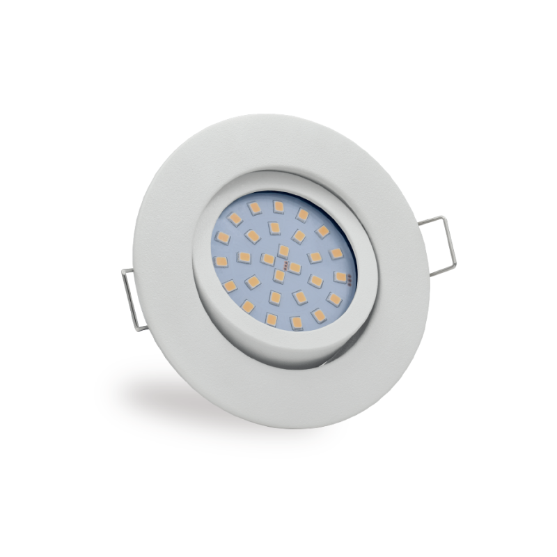 4W 400lm Round Iron LED Downlight AS-4-8-Asiatronics Set Lighting