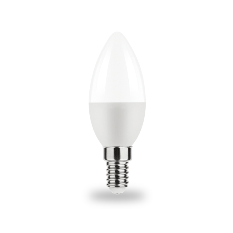 Aluminum Plastic Candle LED AS-E14C37-Asiatronics Set Lighting
