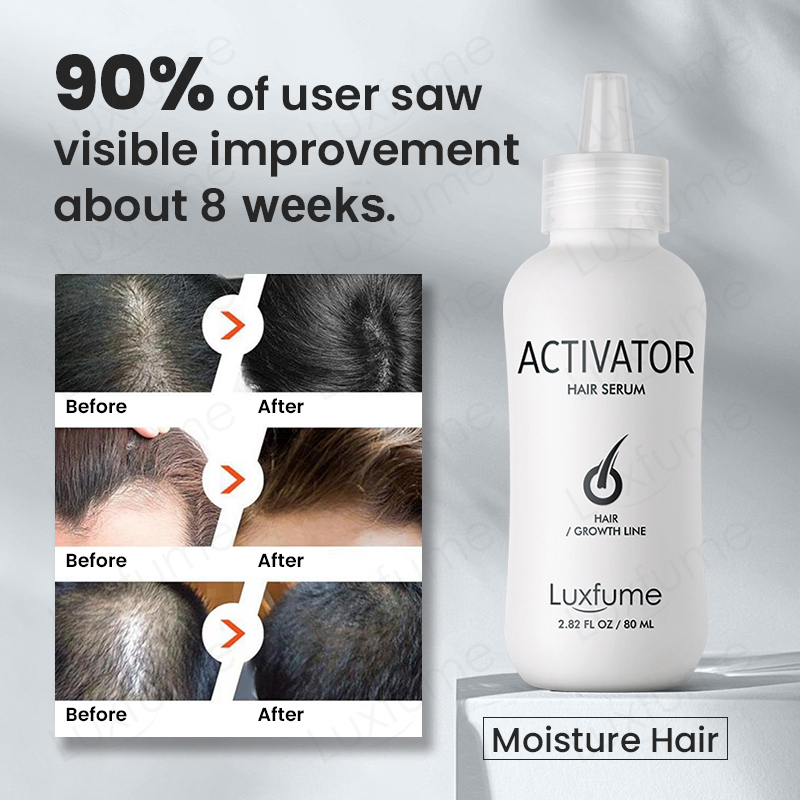 8 Weeks Fast Effective Hair Growth Serum Strengthen Hair Growth Kit