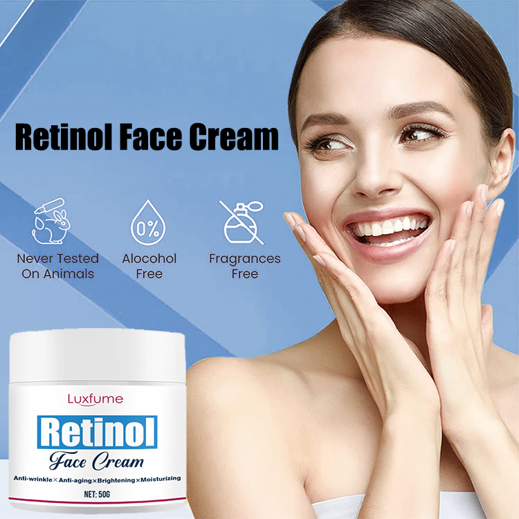 Skin Care Vitamin A Beauty Face Cream Private Label Retinol Anti Aging