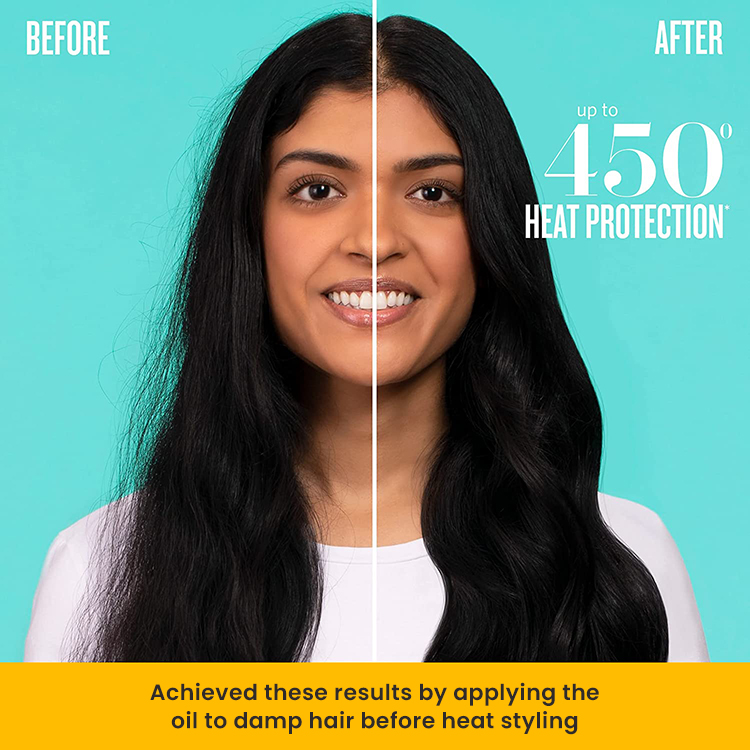 Heat Protectant Oil For Hair