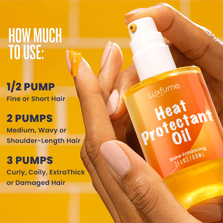 Heat Protectant Oil For Hair