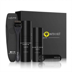 beard growth kit 4 pcs