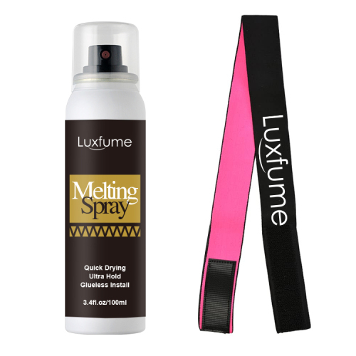 Lace glue melting spray set