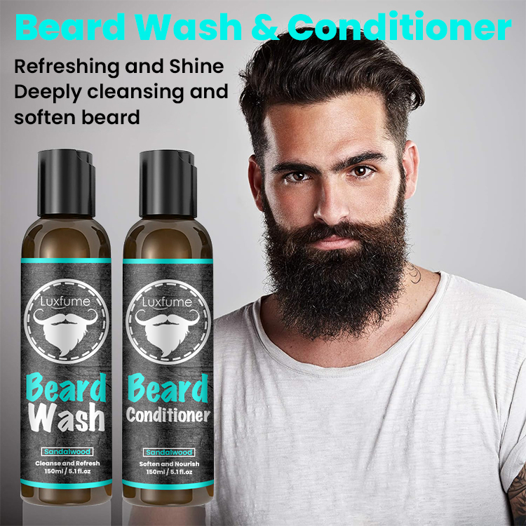Beard shampoo and conditioner