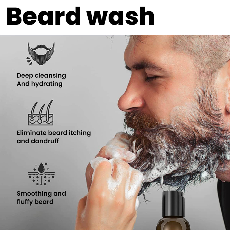 Beard shampoo and conditioner