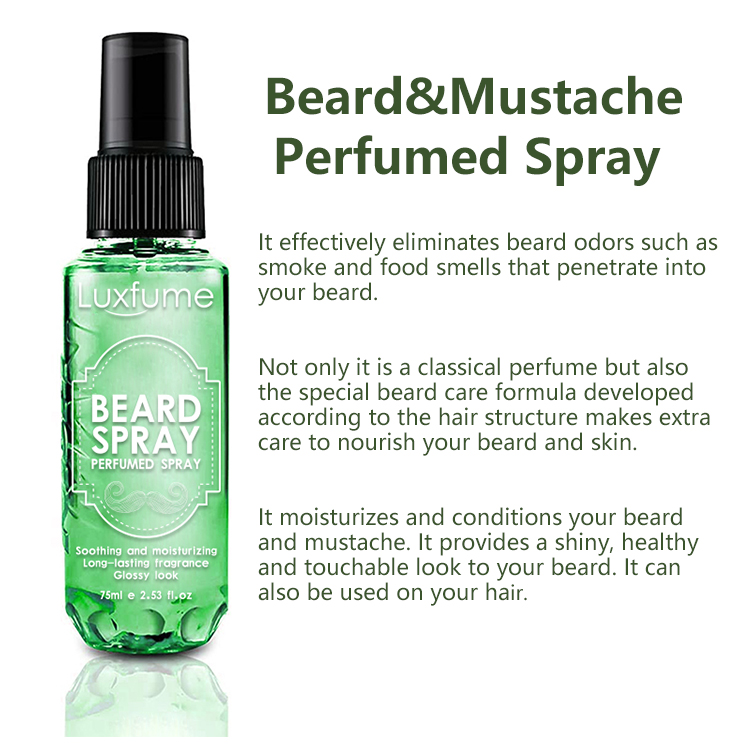 Mustache Beard Perfume Spray