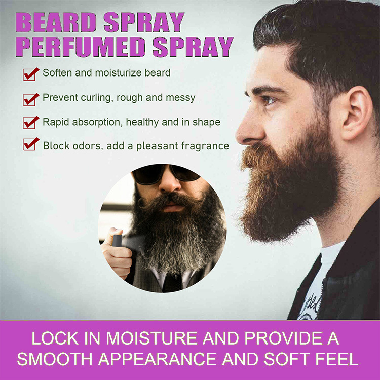 Mustache Beard Perfume Spray