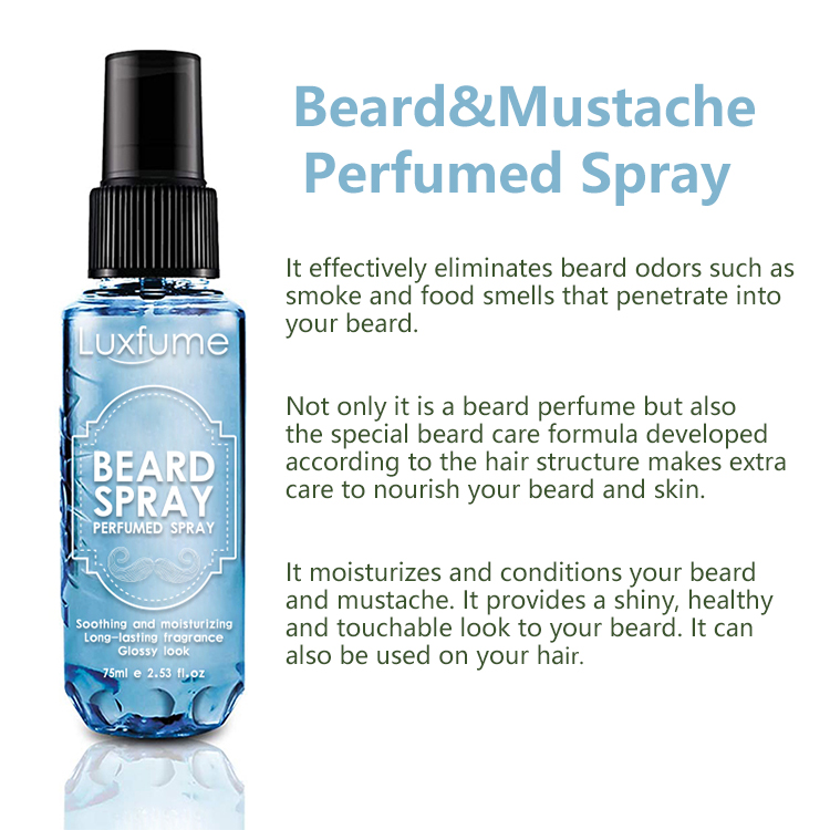 Mustache Beard Perfume Spray