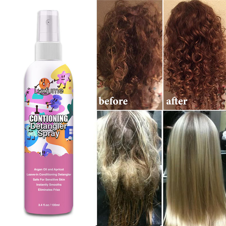Detangling Leave In Conditioner Frizz Control Nourishing Hair Detangle ...