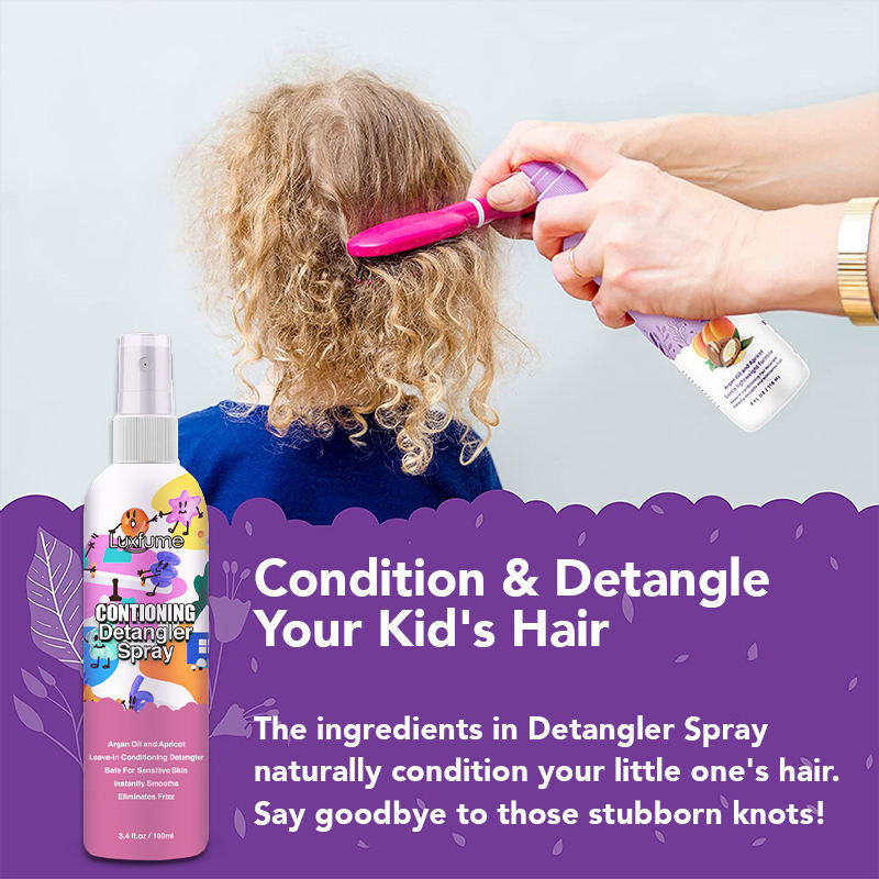 Detangling Leave In Conditioner Frizz Control Nourishing Hair Detangle ...