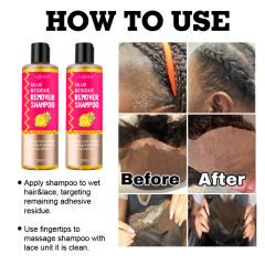 lace glue remover residue shampoo