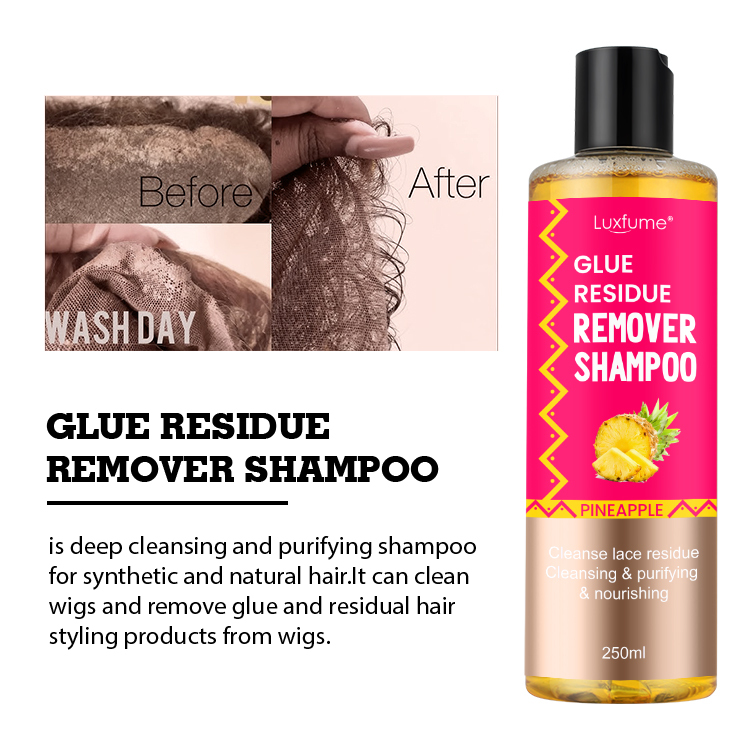 lace glue remover residue shampoo