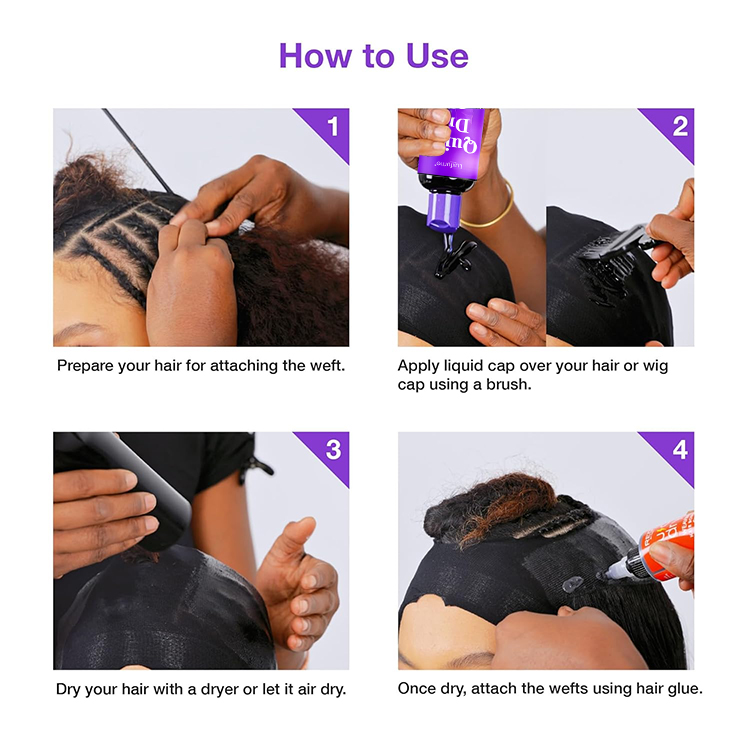 Quick Weave Liquid Cap