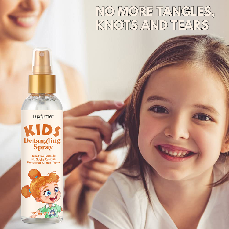 Say Goodbye to Tangled Hair with Kids Detangler Spray!
