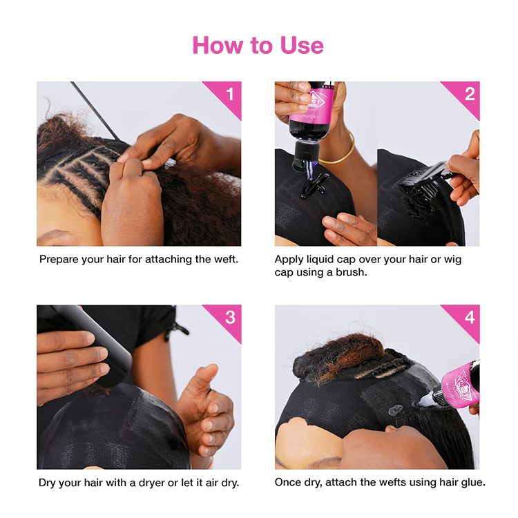 Quick Weave Liquid Cap
