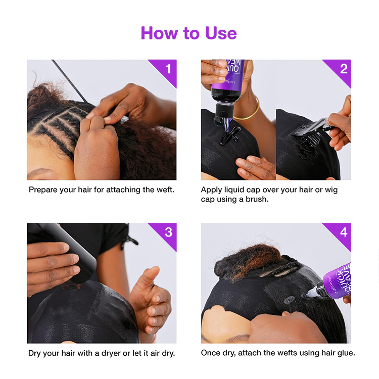 Quick Weave Liquid Cap